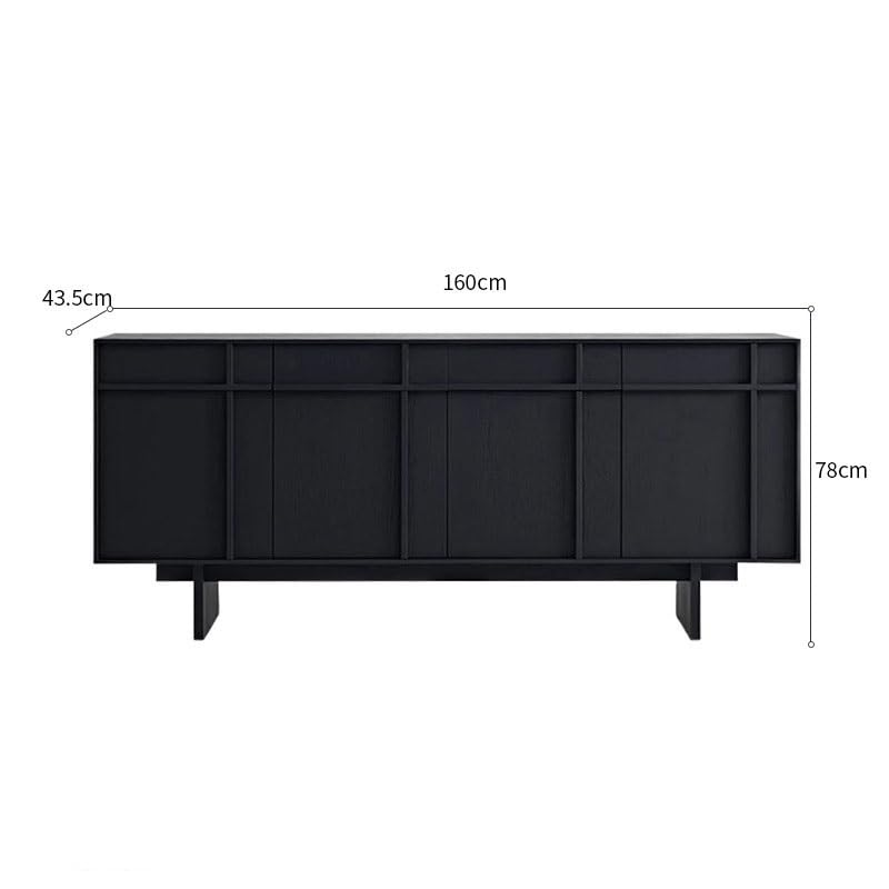 Solid Wood Buffet Sideboard Cabinet