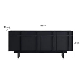 Solid Wood Buffet Sideboard Cabinet