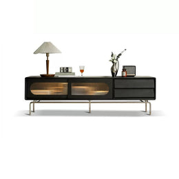 Retro TV Media Console Cabinet