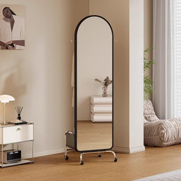 Full Length Floor Mirror with Stand