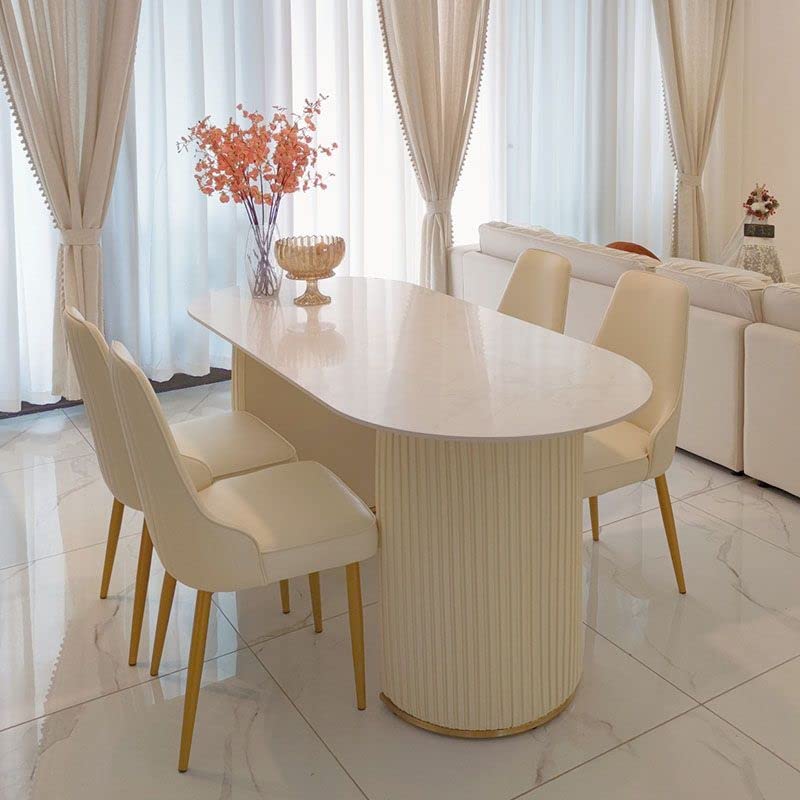 Scandinavian Leather Dining Chair