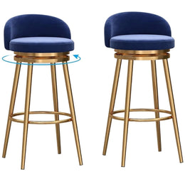 Adjustable Swivel Bar Stool