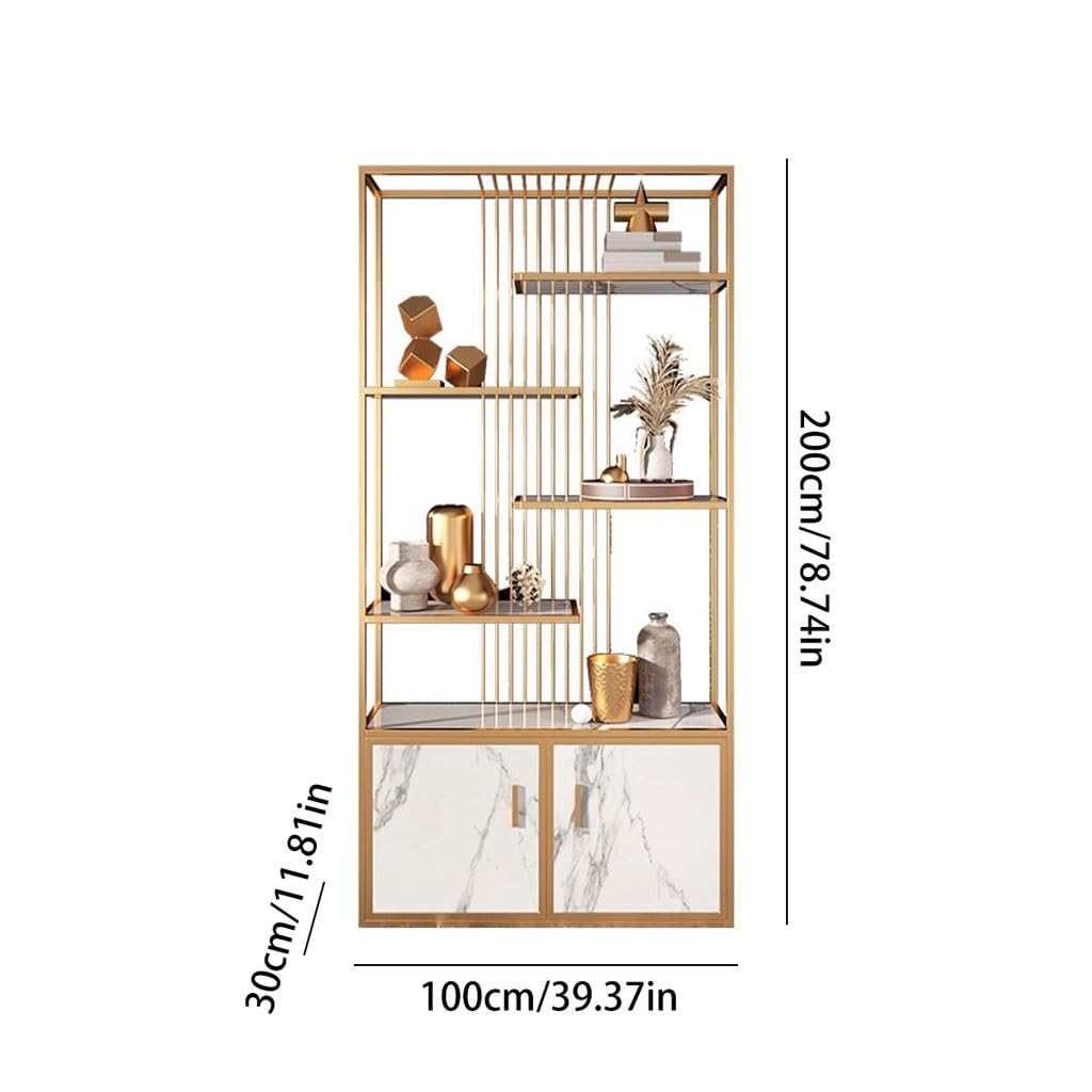 Metal Bookcase Storage Shelf
