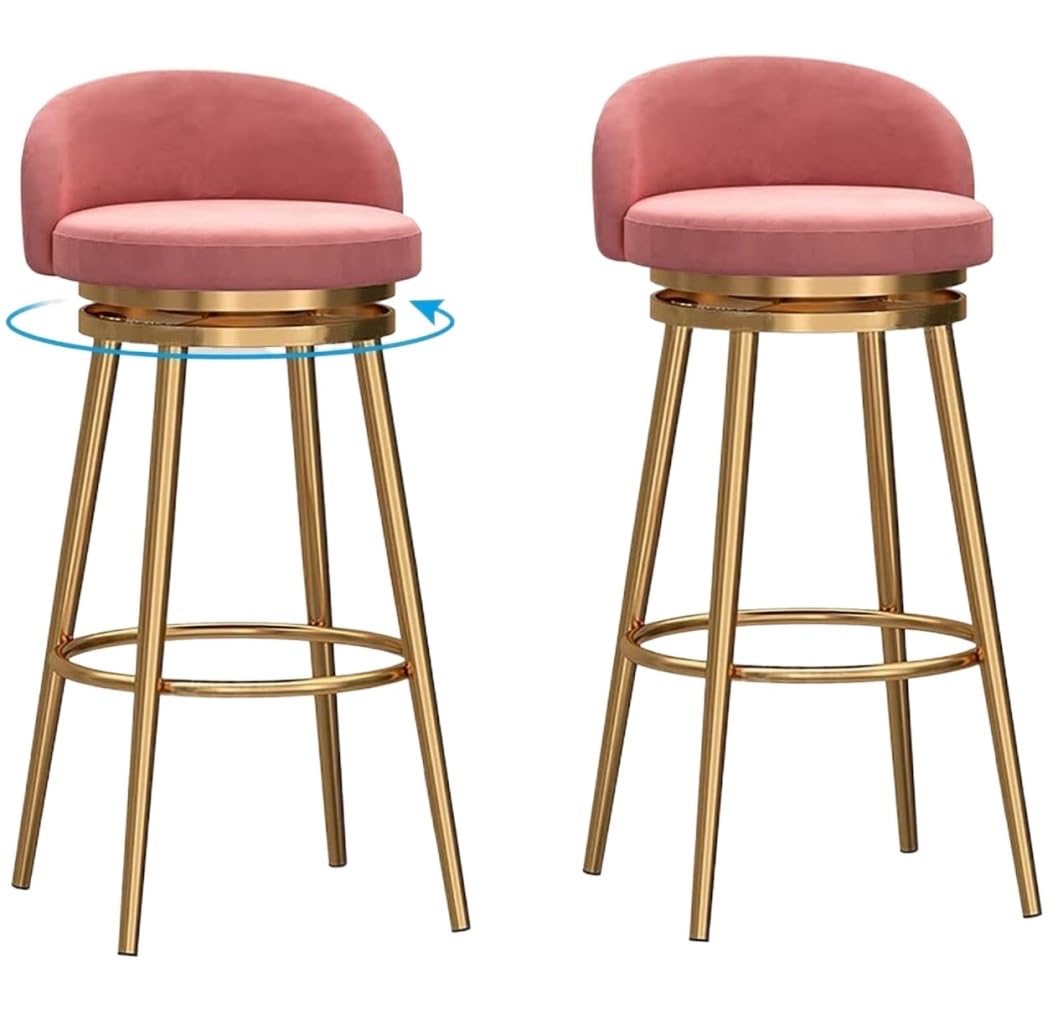 Adjustable Swivel Bar Stool
