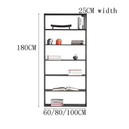Metal Multi-Layer Bookcase Shelf