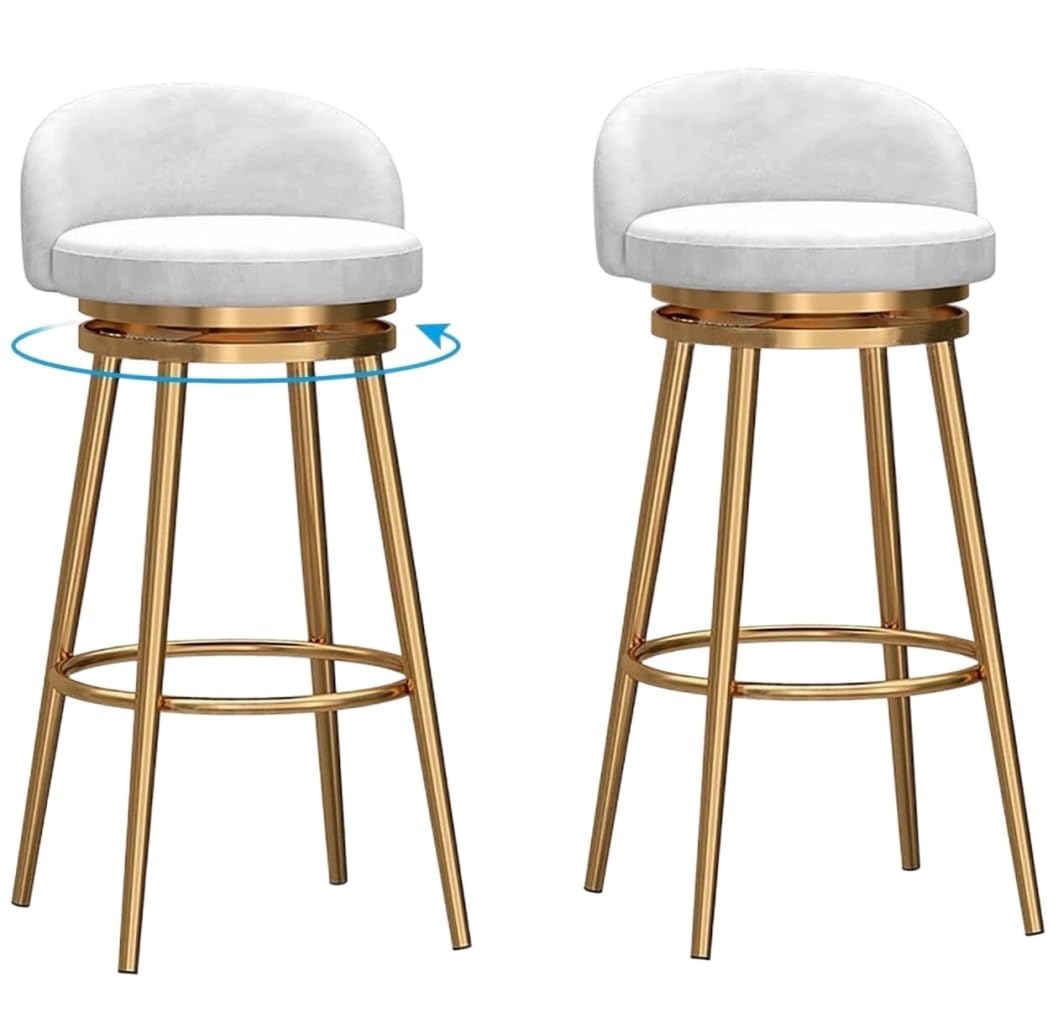 Adjustable Swivel Bar Stool