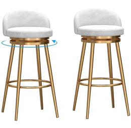 Adjustable Swivel Bar Stool