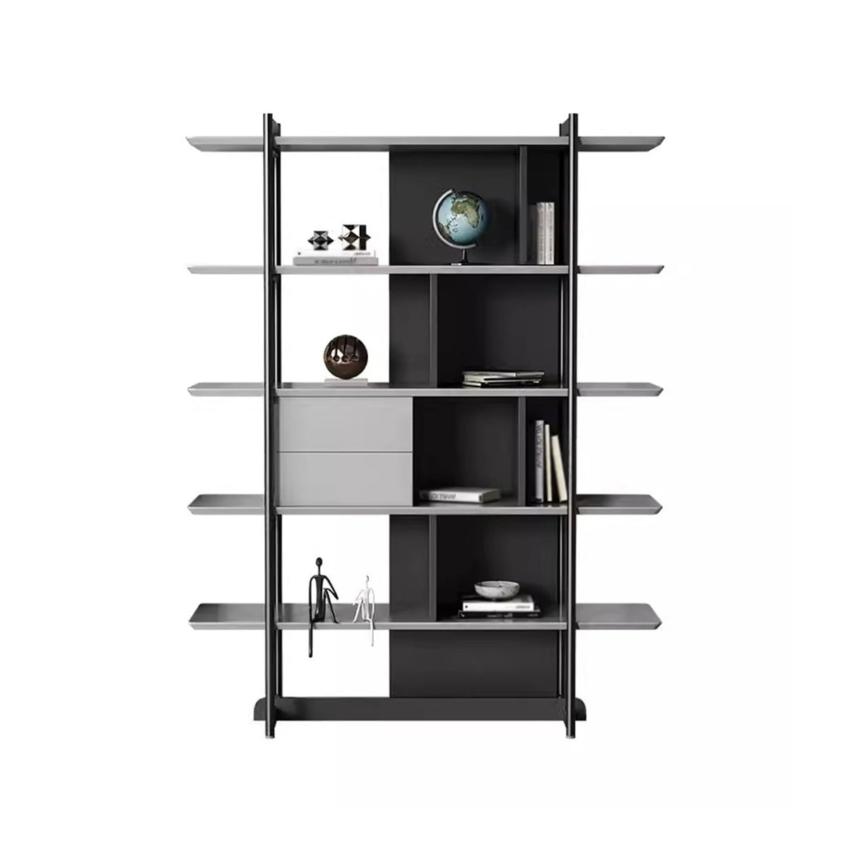 Stainless Steel Bookcase Storage Shelf