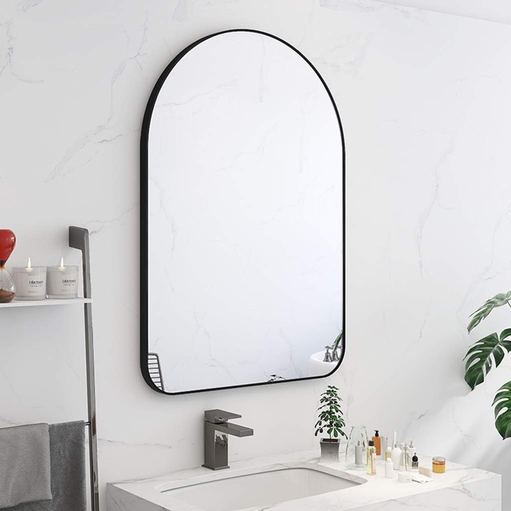 Wall Mounted Black Frame Mirror