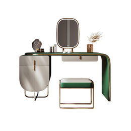 Modern Retractable Vanity Desk Set