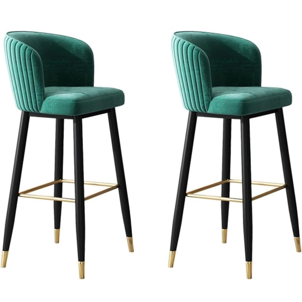 Velvet Counter Height Bar Stool