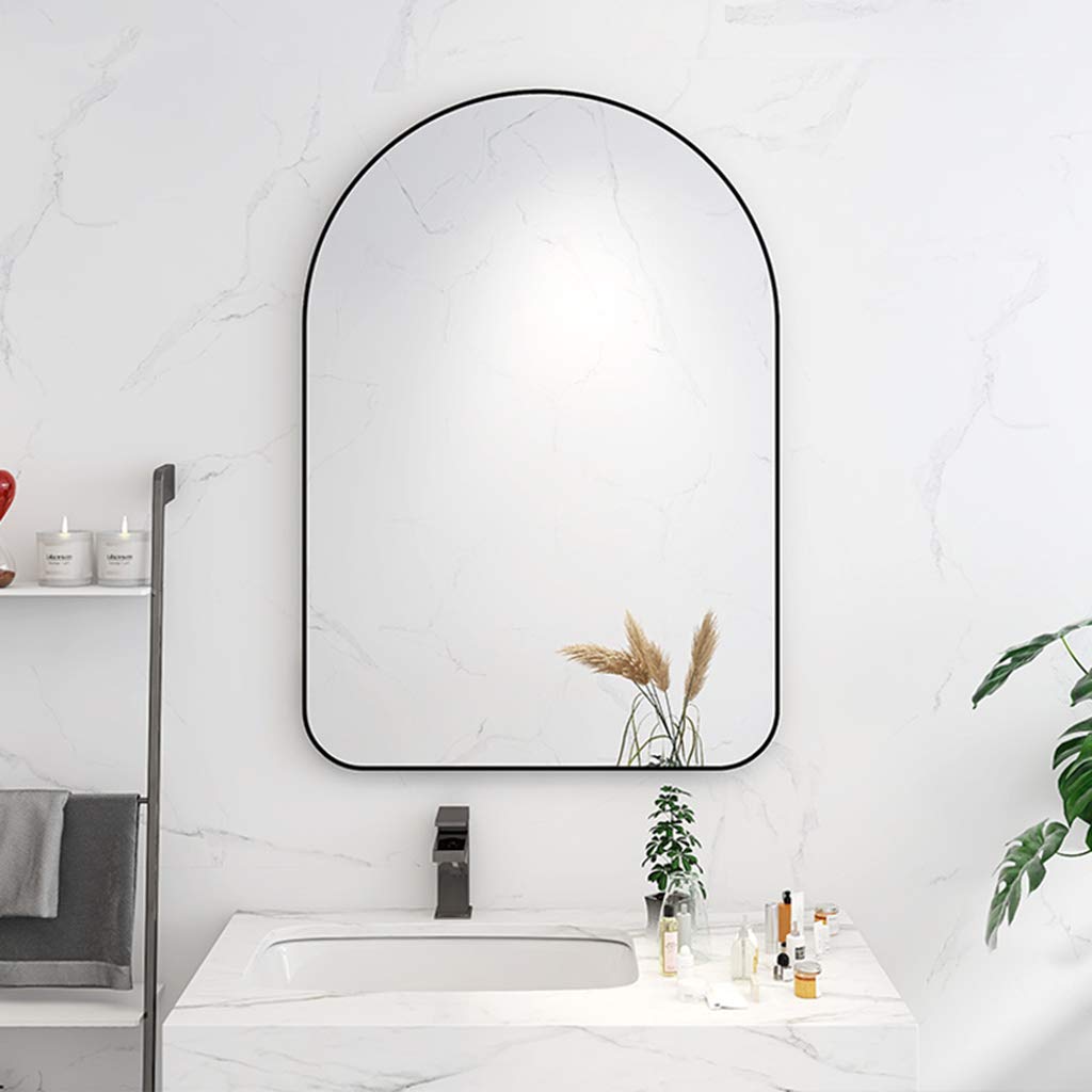 Wall Mounted Black Frame Mirror
