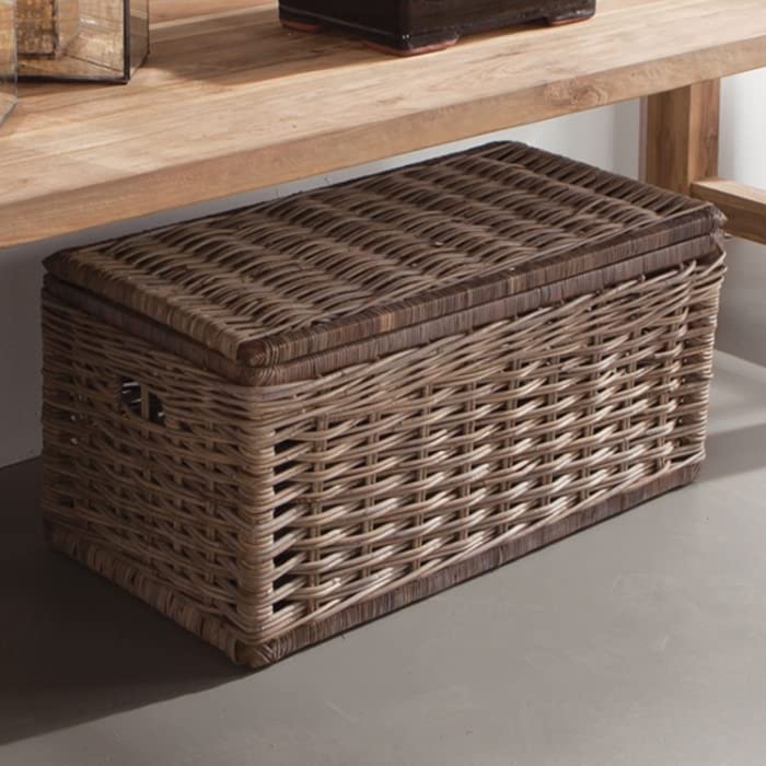 Large Rattan Storage Basket Set