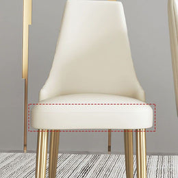 Scandinavian Leather Dining Chair
