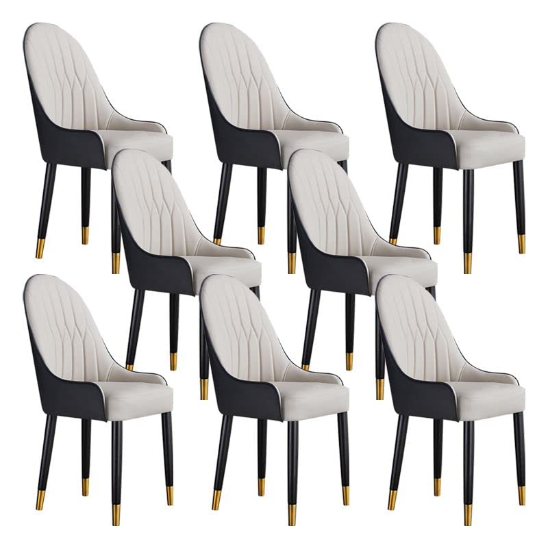 Modern Dining Chair with Wood Legs
