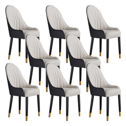 Modern Dining Chair with Wood Legs