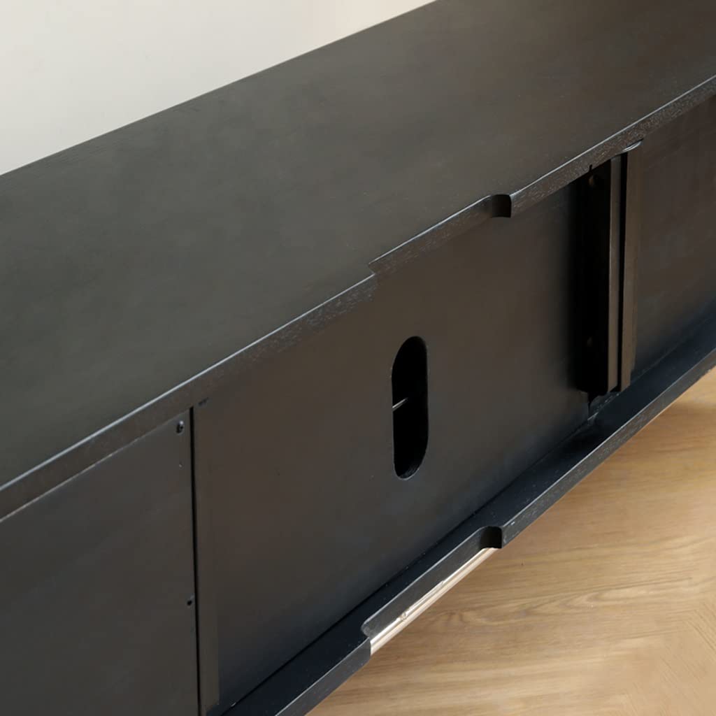 Retro TV Media Console Cabinet