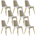 Scandinavian Leather Dining Chair