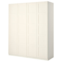 ProTuning PAX wardrobe, 200x60x236 cm, white/Bergsbo white