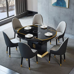 Modern Dining Chair with Wood Legs