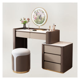Luxury Vanity Desk with Drawers