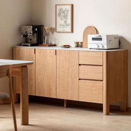 Solid Wood Sideboard Storage Cabinet