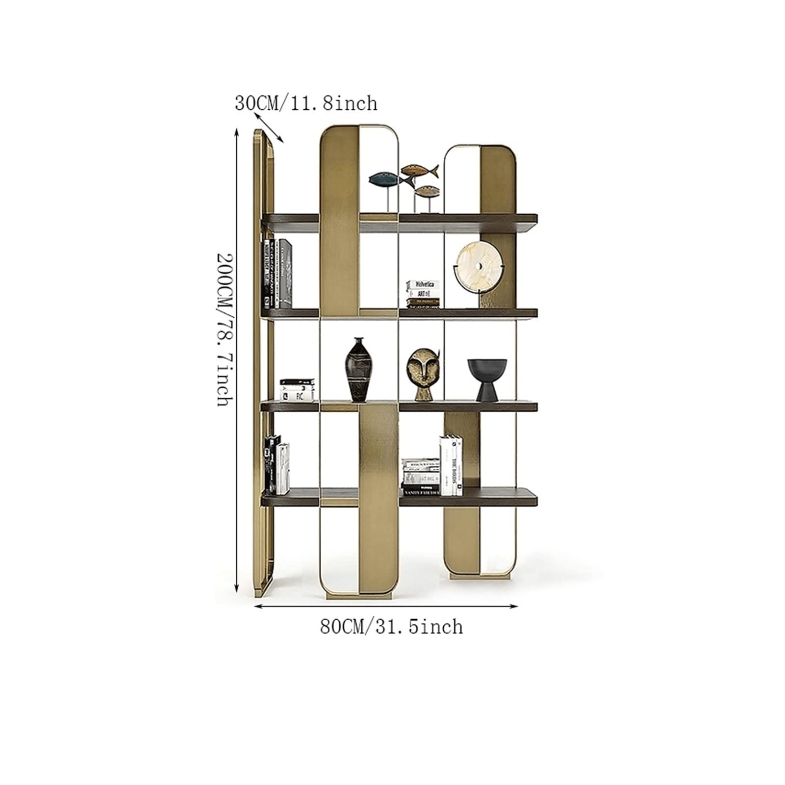 Modern Multi-Layer Bookcase Shelf