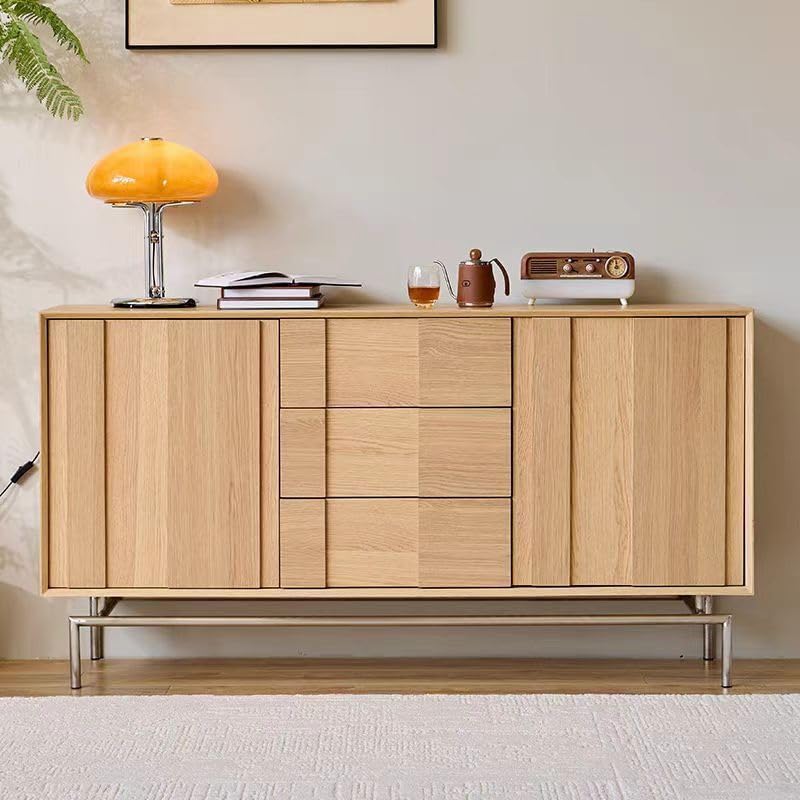 Modern Solid Wood Sideboard Cabinet