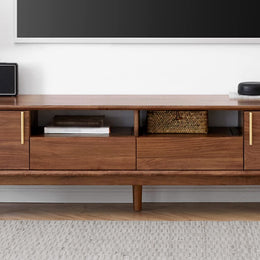 Modern TV Stand with 4 Drawers