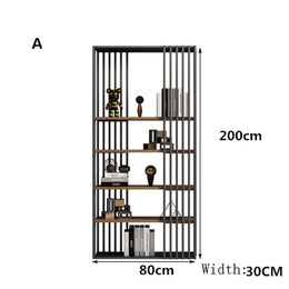 Industrial Open Bookcase Storage Rack
