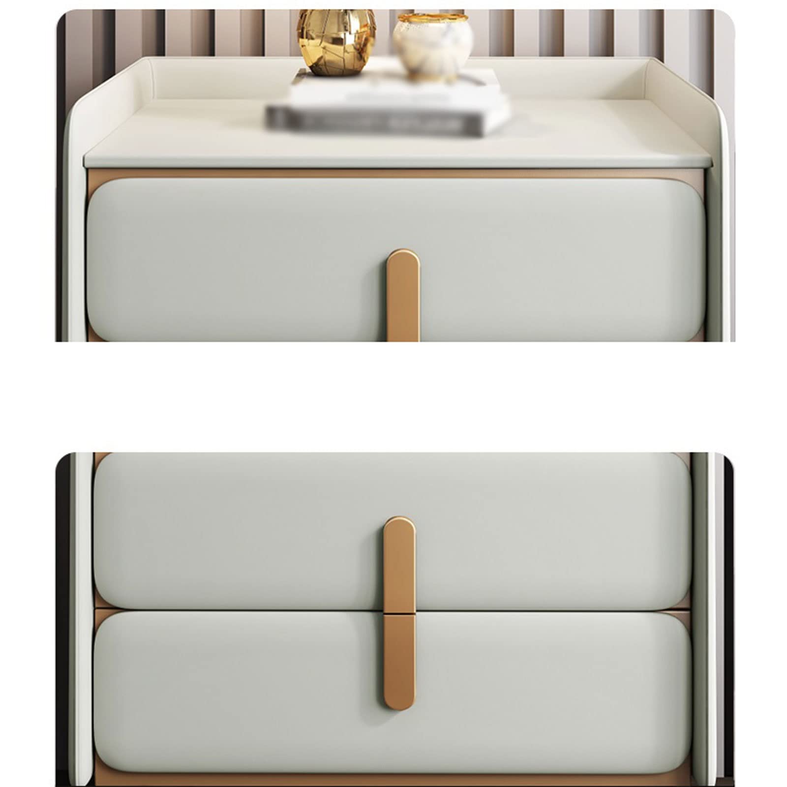 Bedside Nightstand Bedroom Furniture Home Table Drawer Table