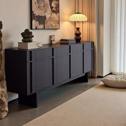 Solid Wood Buffet Sideboard Cabinet