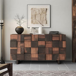 Wooden Entryway Shoe Storage Cabinet