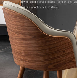 Modern High Back Dining Chair