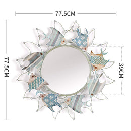 Round Decorative Wall Mirror