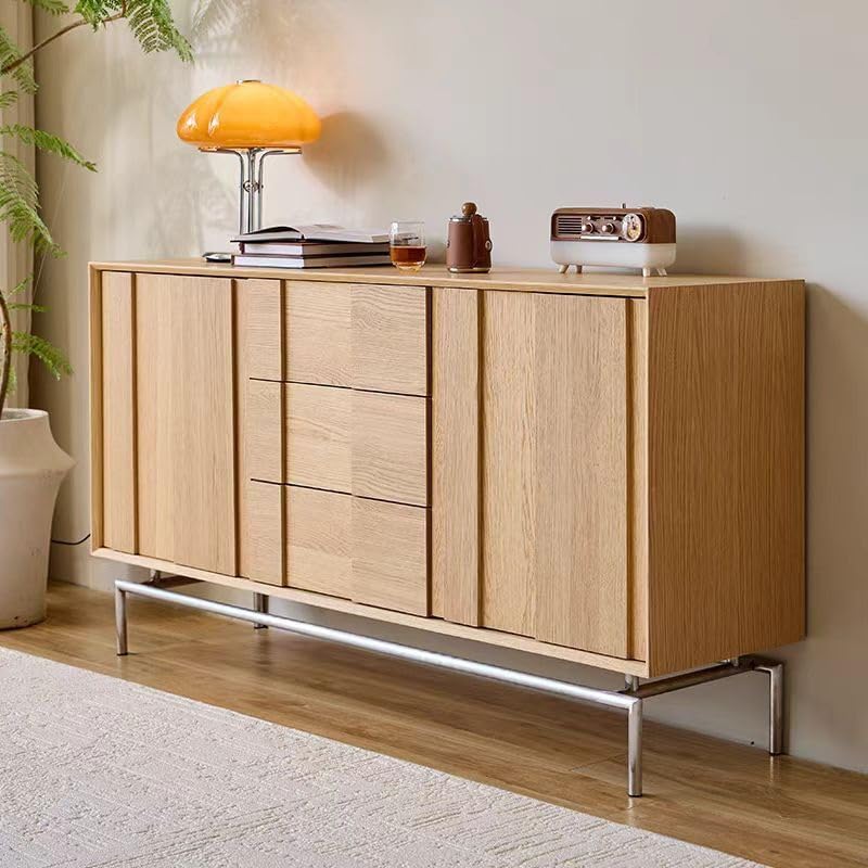 Modern Solid Wood Sideboard Cabinet