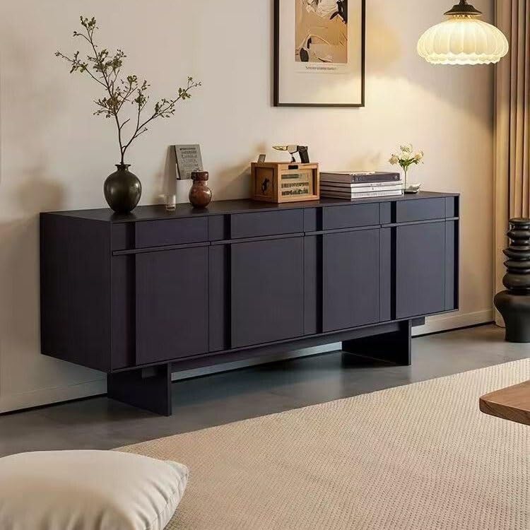 Solid Wood Buffet Sideboard Cabinet