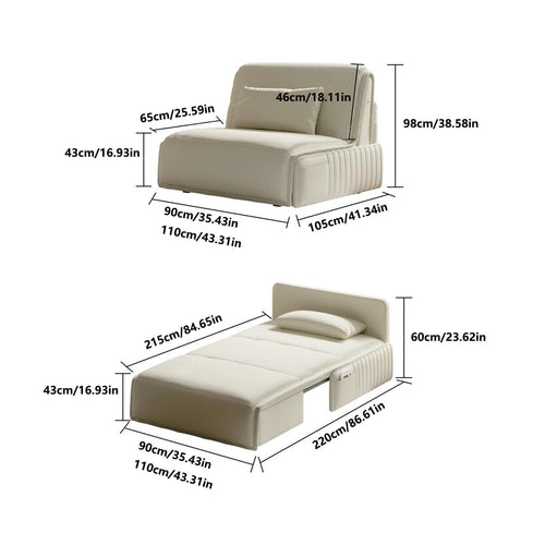 Convertible Folding Sofa Bed Chair