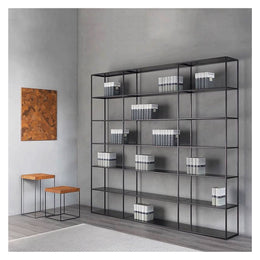 Metal Multi-Layer Bookcase Shelf