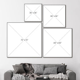 Framed Abstract Wall Art