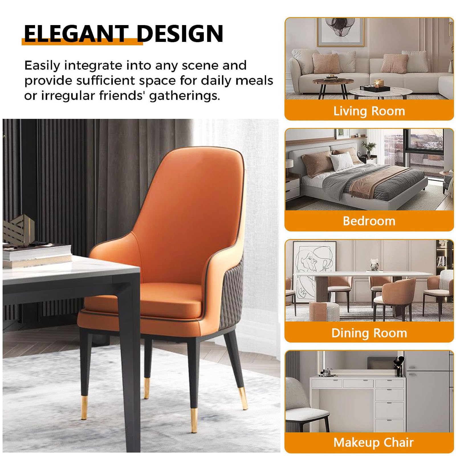 Tufted Upholstered Dining Chair