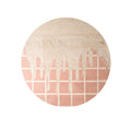 Round Geometric Area Rug
