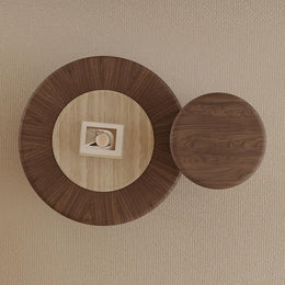 Round Nesting Coffee Table Set