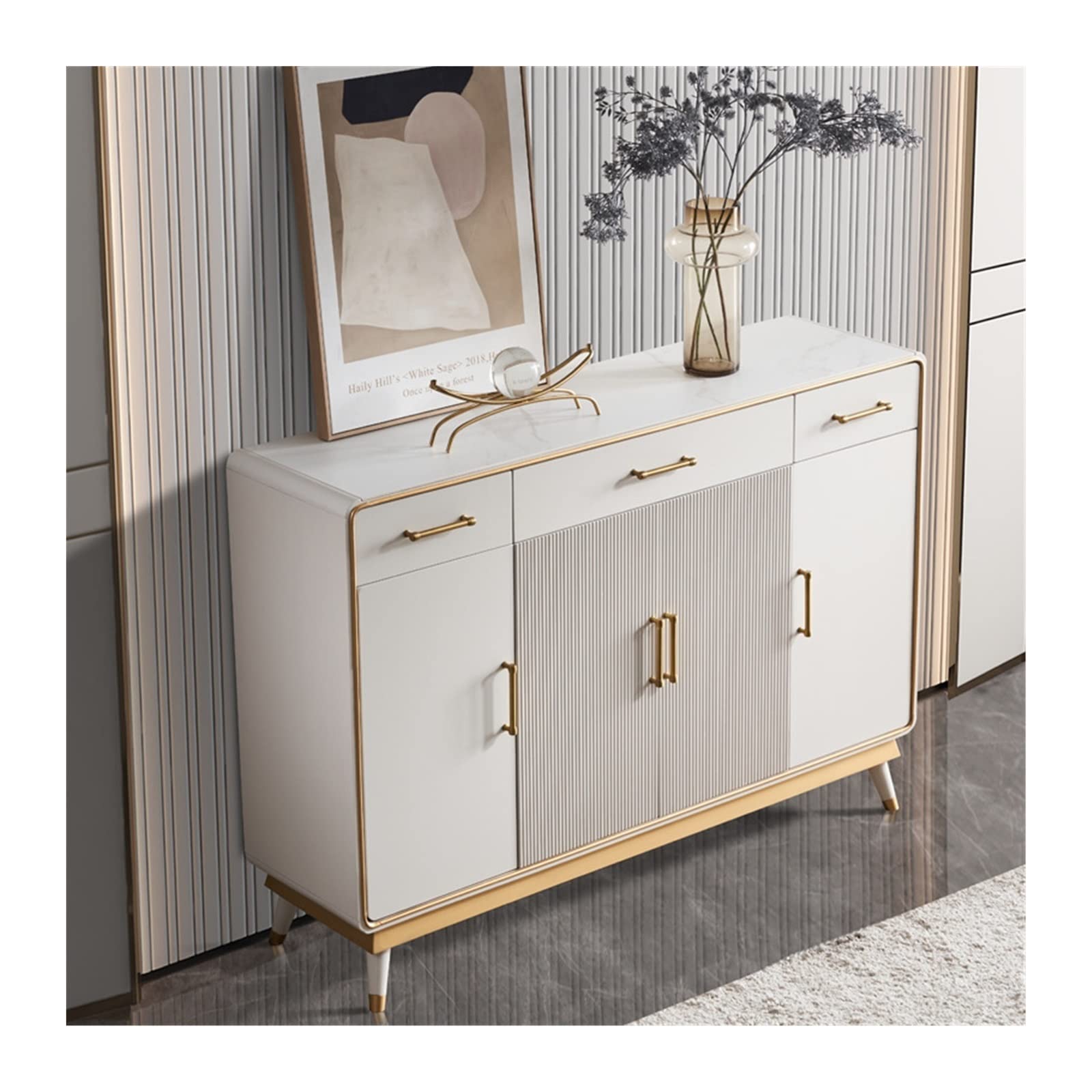 Modern Entryway Shoe Storage Cabinet