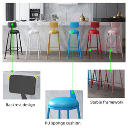 Modern Counter Height Bar Stool