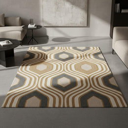 Hand Tufted Geometric Area Rug