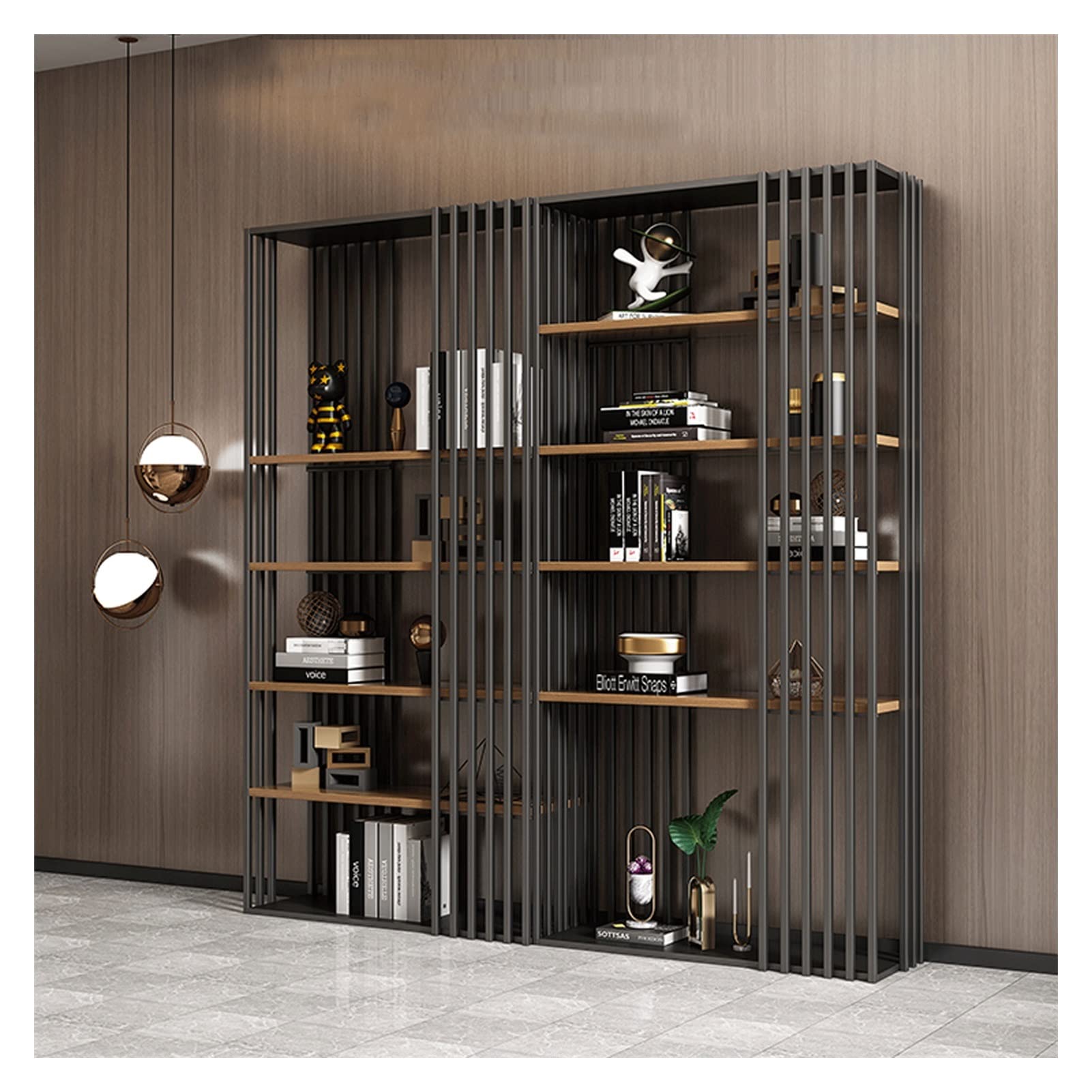 Industrial Open Bookcase Storage Rack
