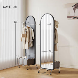 Full Length Floor Mirror with Stand