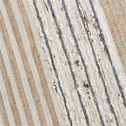Handwoven Jute Wool Area Rug