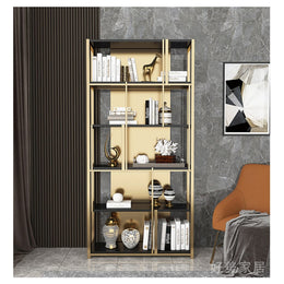 Metal Bookcase Display Shelf